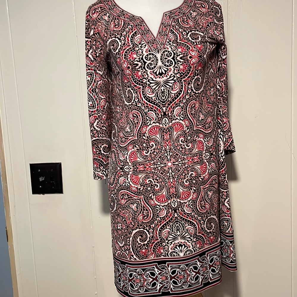 White House Black Market size medium pullover dress
